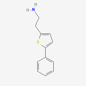 2-(5-Phenylthiophen-2-yl)ethan-1-amine - 62403-66-1
