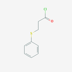 3-(Phenylsulfanyl)propanoyl chloride - 51849-21-9