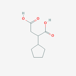 2-Cyclopentylbutanedioic acid - 6053-61-8