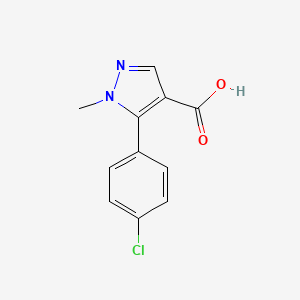5-(4-Chlorophenyl)-1-methyl-1H-pyrazole-4-carboxylic acid - 