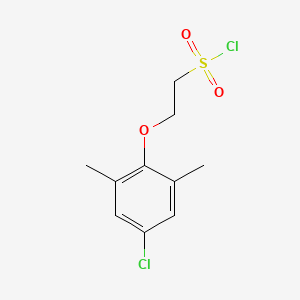 2-(4-Chloro-2,6-dimethylphenoxy)ethane-1-sulfonyl chloride - 