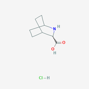 (1R,3S,4S)-2-azabicyclo[2.2.2]octane-3-carboxylic acid hydrochloride - 