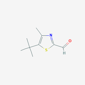 5-(tert-Butyl)-4-methylthiazole-2-carbaldehyde - 