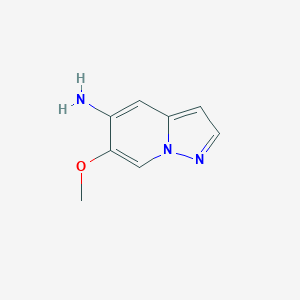 6-Methoxypyrazolo[1,5-A]pyridin-5-amine - 
