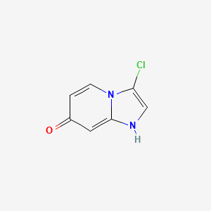 3-Chloroimidazo[1,2-a]pyridin-7-ol - 