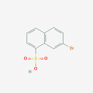 7-Bromonaphthalene-1-sulfonic acid - 23116-37-2