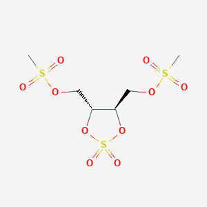 (4R,5R)-4,5-Bis(mesyloxymethyl)-1,3,2-dioxathiolane 2,2-dioxide - 208338-09-4