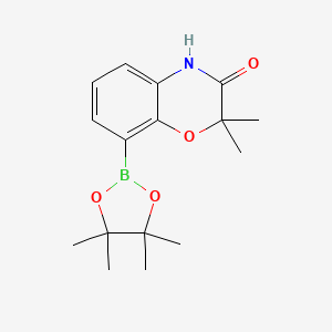 2,2-Dimethyl-3-oxo-3,4-dihydro-2H-benzo[b][1,4]oxazine-8-boronic Acid Pinacol Ester - 