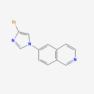 6-(4-Bromoimidazol-1-yl)isoquinoline - 