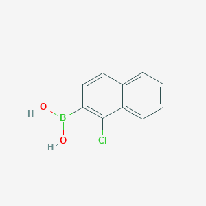 (1-Chloronaphthalen-2-yl)boronicacid - 