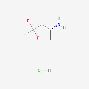 (2R)-4,4,4-trifluorobutan-2-amine;hydrochloride - 