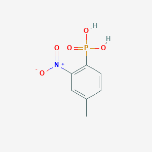 (4-Methyl-2-nitrophenyl)phosphonic acid - 