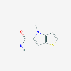 N,4-dimethyl-4H-thieno[3,2-b]pyrrole-5-carboxamide - 
