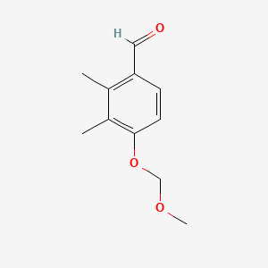 4-(Methoxymethoxy)-2,3-dimethylbenzaldehyde - 