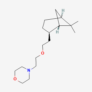 (1S,2S,5S)-2-[2-(2-Morpholinoethoxy)ethyl]-6,6-dimethylnorpinane; (1S,2S,5S)-6,6-Dimethyl-2-[2-(2-morpholinoethoxy)ethyl]norpinane - 