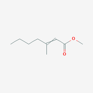 Methyl 3-methylhept-2-enoate - 50652-81-8