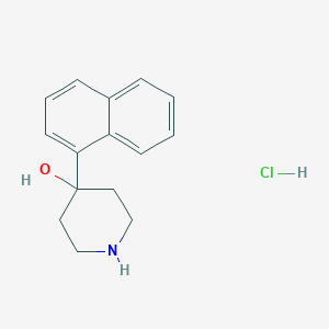 4-Hydroxy-4-(1-naphthyl)piperidine HCl - 