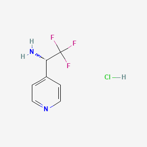 (S)-2,2,2-Trifluoro-1-(pyridin-4-YL)ethanamine hcl - 