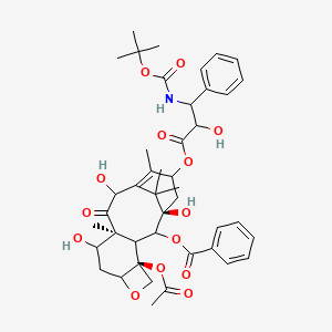 [(1R,4S,10S)-4-acetyloxy-1,9,12-trihydroxy-15-[2-hydroxy-3-[(2-methylpropan-2-yl)oxycarbonylamino]-3-phenylpropanoyl]oxy-10,14,17,17-tetramethyl-11-oxo-6-oxatetracyclo[11.3.1.03,10.04,7]heptadec-13-en-2-yl] benzoate - 
