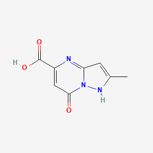 7-Hydroxy-2-methylpyrazolo[1,5-a]pyrimidine-5-carboxylic acid - 