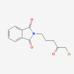 2-(5-bromo-4-oxopentyl)-1H-isoindole-1,3(2H)-dione - 41306-64-3