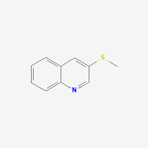 3-Methylthio-quinoline - 51934-46-4