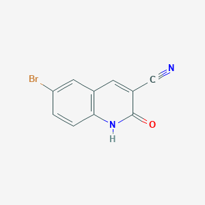 6-Bromo-2-oxo-1,2-dihydro-3-quinolinecarbonitrile - 99465-03-9