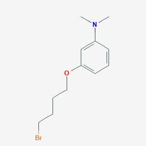 3-(4-Bromobutoxy)-N,N-dimethylaniline - 869941-05-9