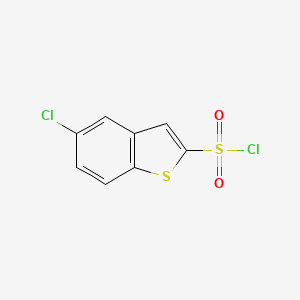 5-Chloro-1-benzothiophene-2-sulfonyl chloride - 128851-98-9
