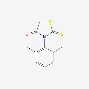 4-Thiazolidinone, 3-(2,6-dimethylphenyl)-2-thioxo- - 93623-66-6