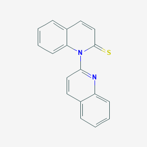 2H-[1,2'-Biquinoline]-2-thione - 92919-36-3