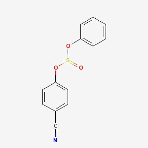 4-Cyanophenyl phenyl sulfite - 112947-85-0
