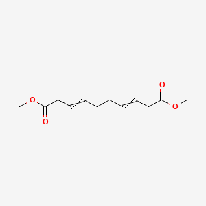 Dimethyl deca-3,7-dienedioate - 81134-11-4