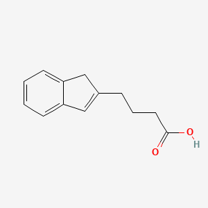 1H-Indene-2-butanoic acid - 61601-32-9