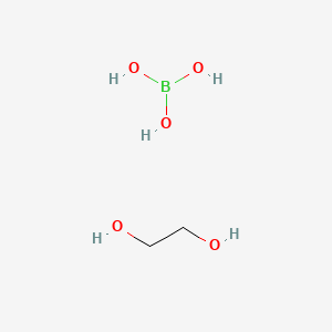 Boric acid;ethane-1,2-diol - 39434-94-1