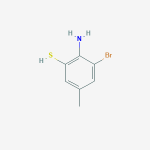 Benzenethiol, 2-amino-3-bromo-5-methyl- - 56536-87-9