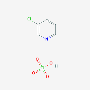 3-Chloropyridine;perchloric acid - 55916-72-8