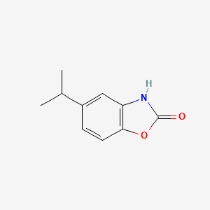 2(3H)-Benzoxazolone, 5-(1-methylethyl)- - 31554-69-5