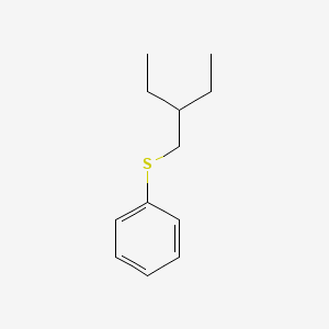 [(2-Ethylbutyl)sulfanyl]benzene - 13921-07-8