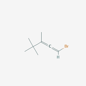 1-Bromo-3,4,4-trimethylpenta-1,2-diene - 10575-72-1