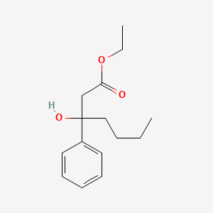 Ethyl 3-hydroxy-3-phenylheptanoate - 6966-37-6