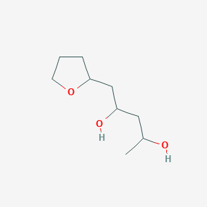 1-(Oxolan-2-yl)pentane-2,4-diol - 6296-96-4