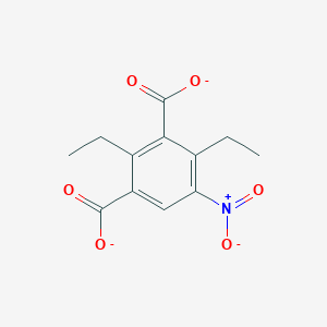 2,4-Diethyl-5-nitrobenzene-1,3-dicarboxylate - 