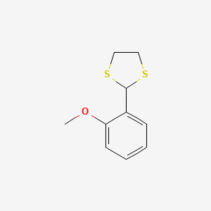 1,3-DITHIOLANE, 2-(o-METHOXYPHENYL)- - 24588-76-9