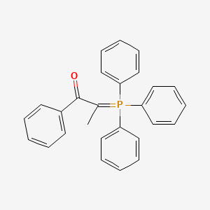 1-Phenyl-2-(triphenyl-lambda~5~-phosphanylidene)propan-1-one - 1450-07-3