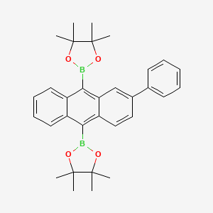 2,2'-(2-Phenylanthracene-9,10-diyl)bis(4,4,5,5-tetramethyl-1,3,2-dioxaborolane) - 