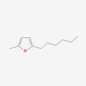 2-Hexyl-5-methylfuran - 5312-82-3