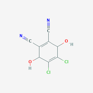 4,5-Dichloro-3,6-dihydroxy-1,4-cyclohexadiene-1,2-dicarbonitrile - 