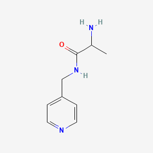 2-amino-N-(pyridin-4-ylmethyl)propanamide - 