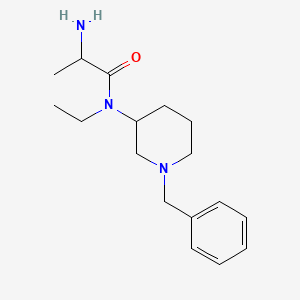 2-Amino-N-((S)-1-benzylpiperidin-3-yl)-N-ethylpropanamide - 